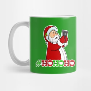 Social Santa Claus HO HO HO Mug